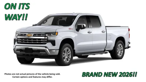 White 2026 Chevrolet Silverado 1500 LTZ for sale in Clinton, MO