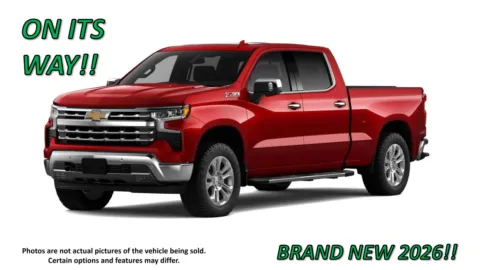 Red 2026 Chevrolet Silverado 1500 LTZ for sale in Clinton, MO