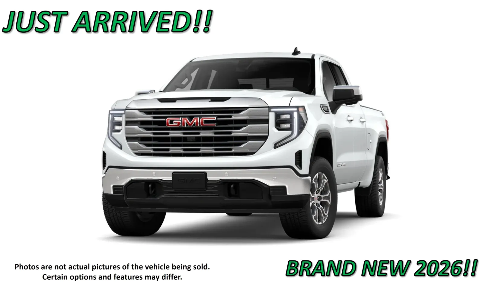 White 2026 GMC Sierra 1500 SLE for sale in Clinton, MO