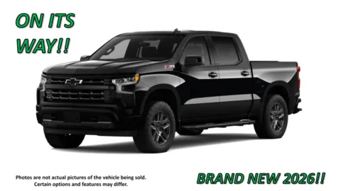 Black 2026 Chevrolet Silverado 1500 RST for sale in Clinton, MO