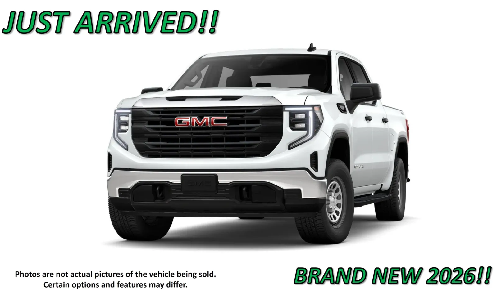 White 2026 GMC Sierra 1500 Pro for sale in Clinton, MO