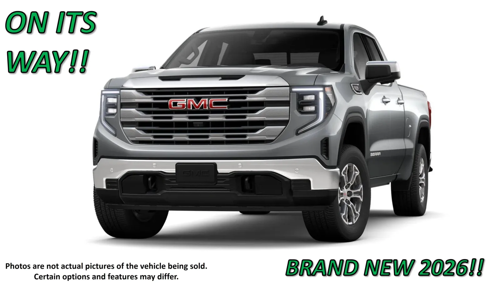 Gray 2026 GMC Sierra 1500 SLE for sale in Clinton, MO