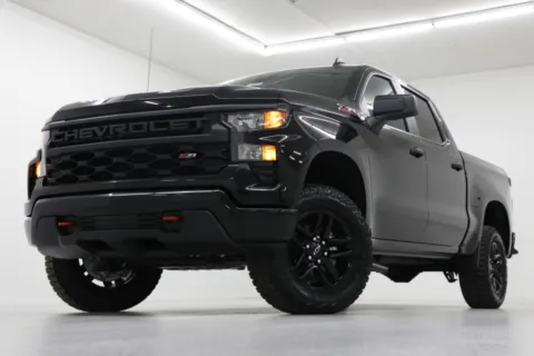 Black 2026 Chevrolet Silverado 1500 Custom Trail Boss for sale in Clinton, MO