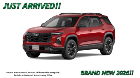 Red 2026 Chevrolet Equinox AWD RS for sale in Clinton, MO