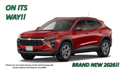 Red 2026 Chevrolet Trax LT for sale in Clinton, MO