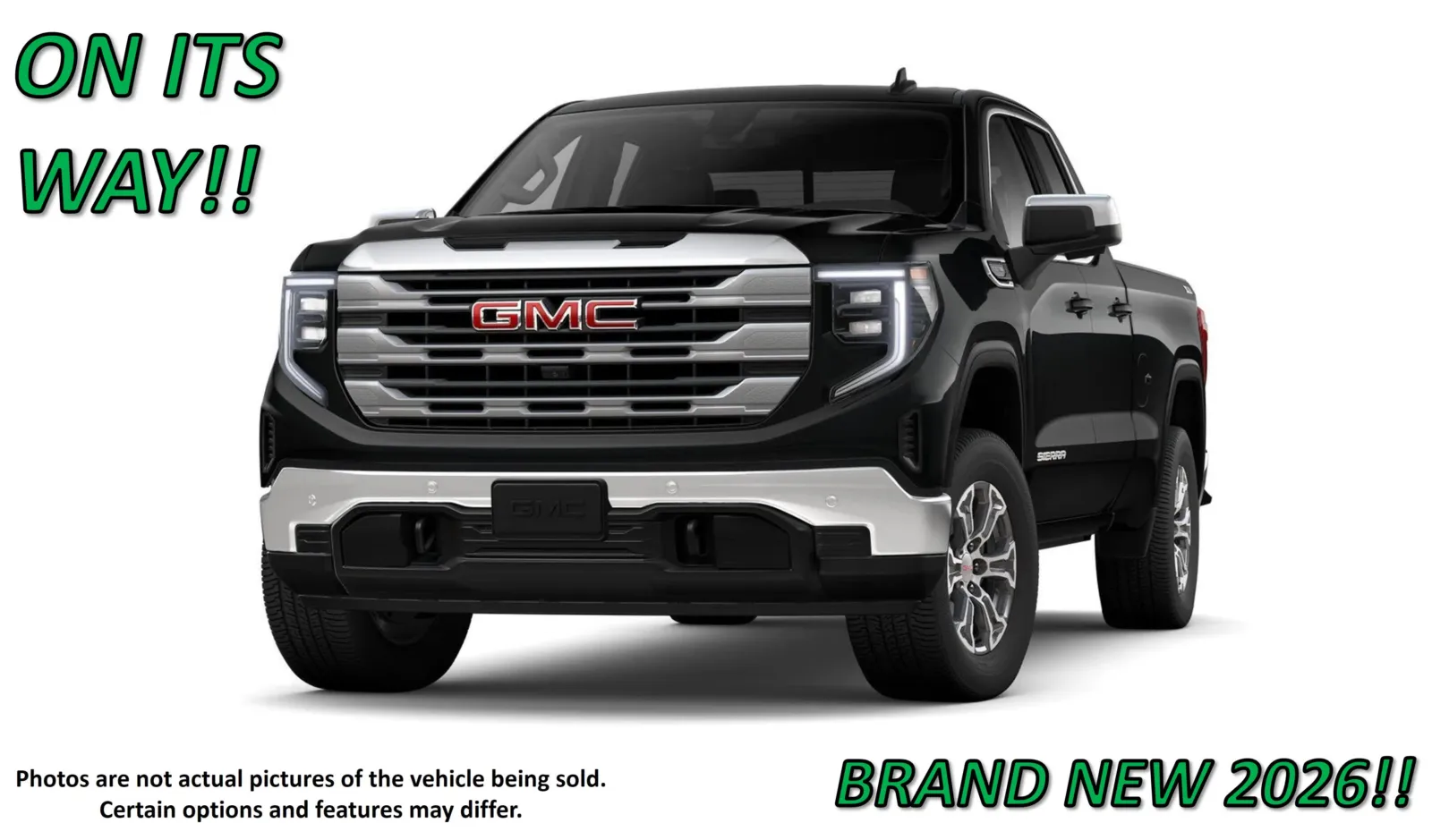 Black 2026 GMC Sierra 1500 SLE for sale in Clinton, MO