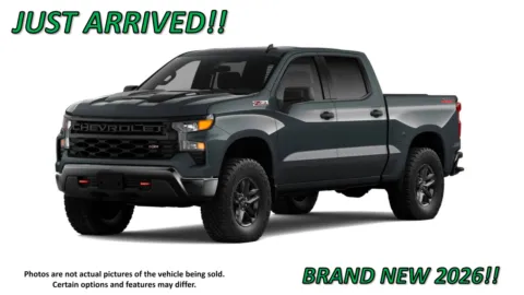 Gray 2026 Chevrolet Silverado 1500 Custom Trail Boss for sale in Clinton, MO