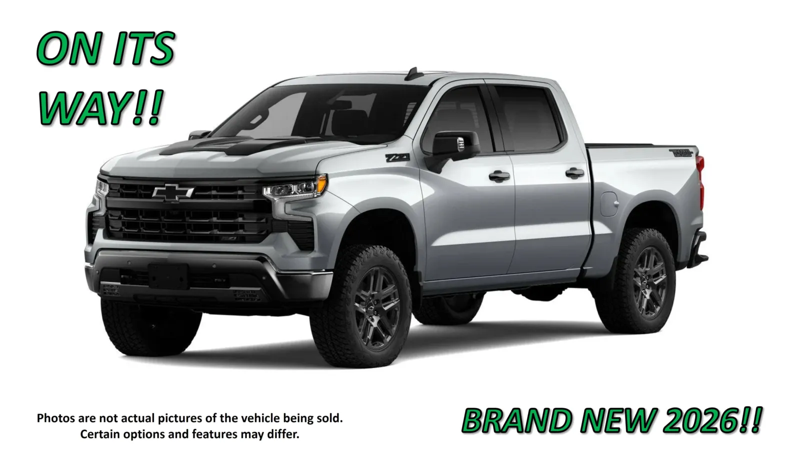 Gray 2026 Chevrolet Silverado 1500 LT Trail Boss for sale in Clinton, MO