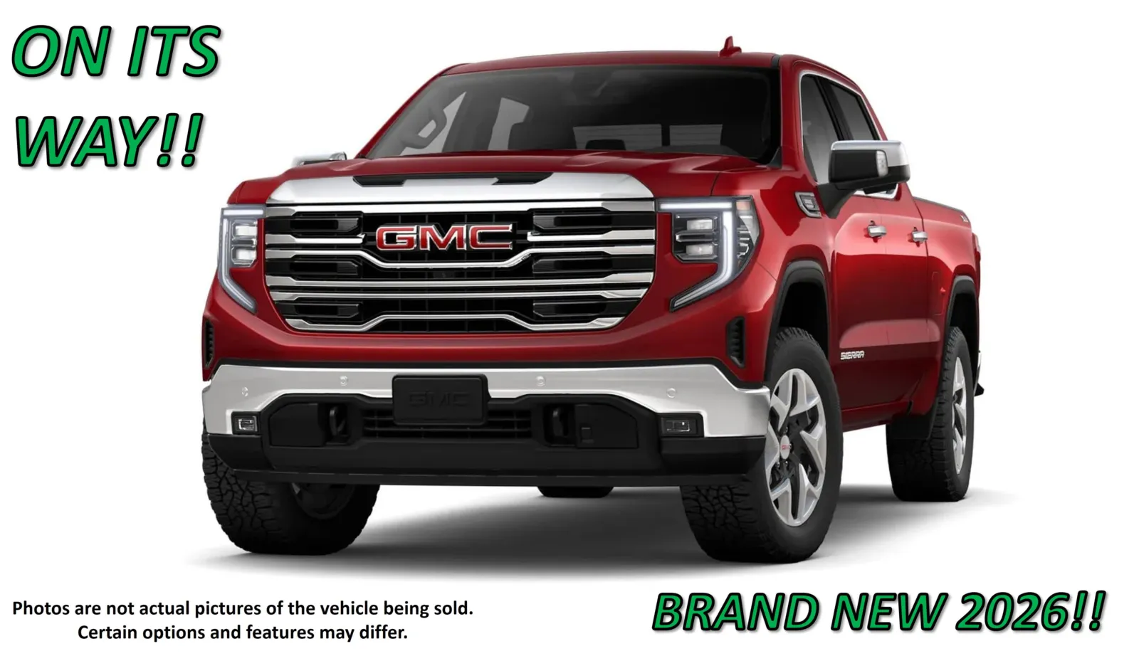 Red 2026 GMC Sierra 1500 SLT for sale in Clinton, MO