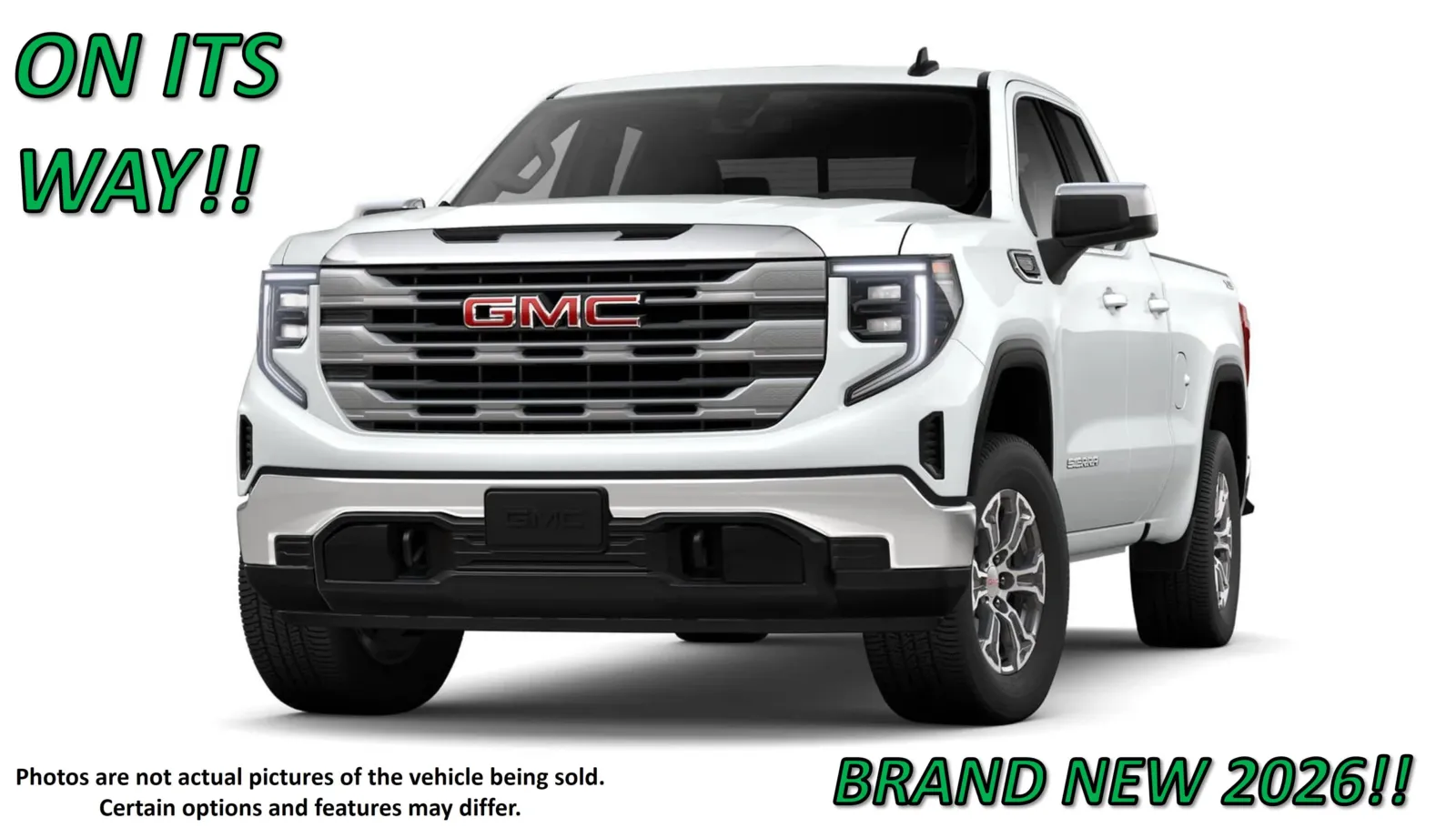 White 2026 GMC Sierra 1500 SLE for sale in Clinton, MO