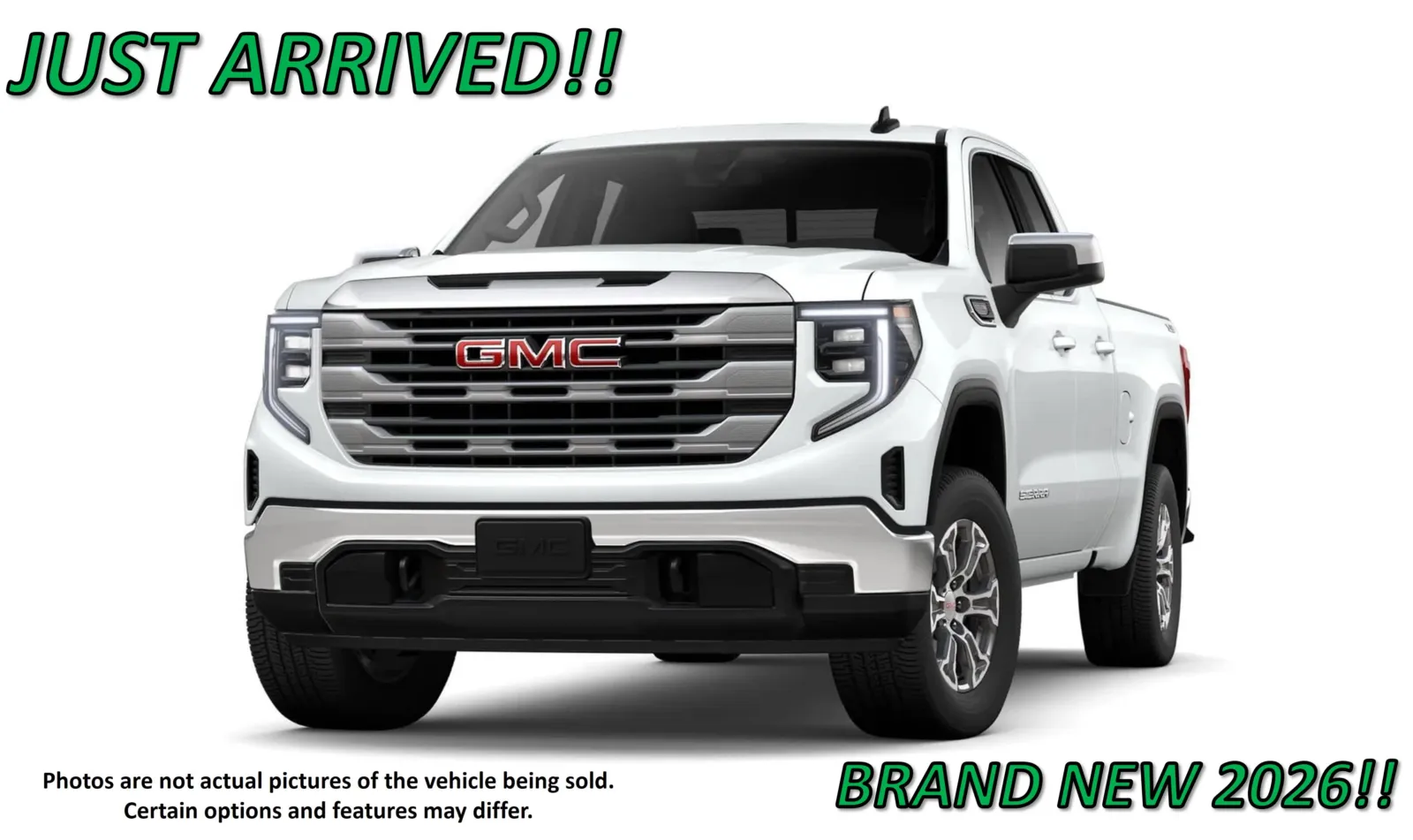 White 2026 GMC Sierra 1500 SLE for sale in Clinton, MO