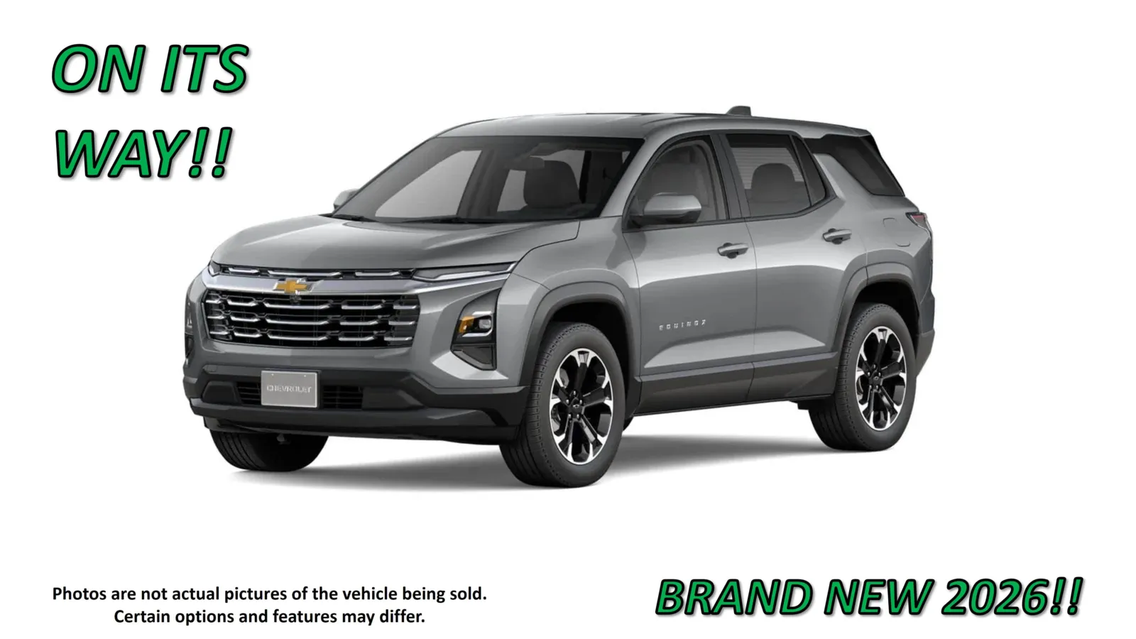 Gray 2026 Chevrolet Equinox AWD LT for sale in Clinton, MO