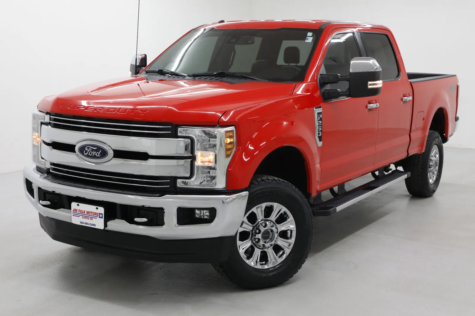 Red 2018 Ford Super Duty F-250 SRW LARIAT for sale in Clinton, MO