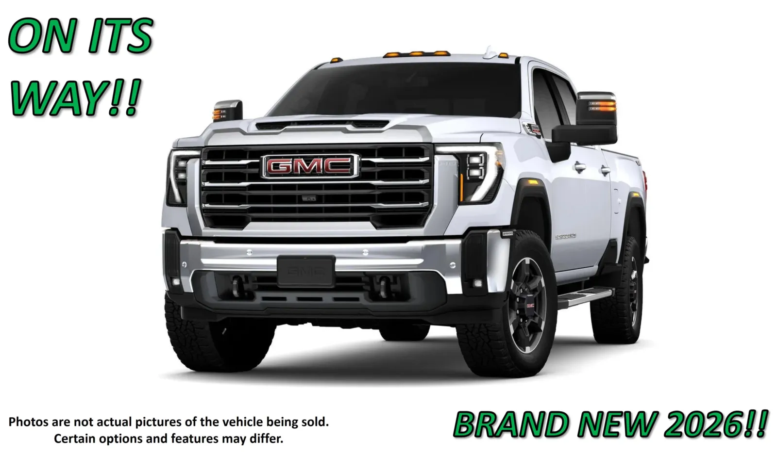 White 2026 GMC Sierra 2500HD SLT for sale in Clinton, MO