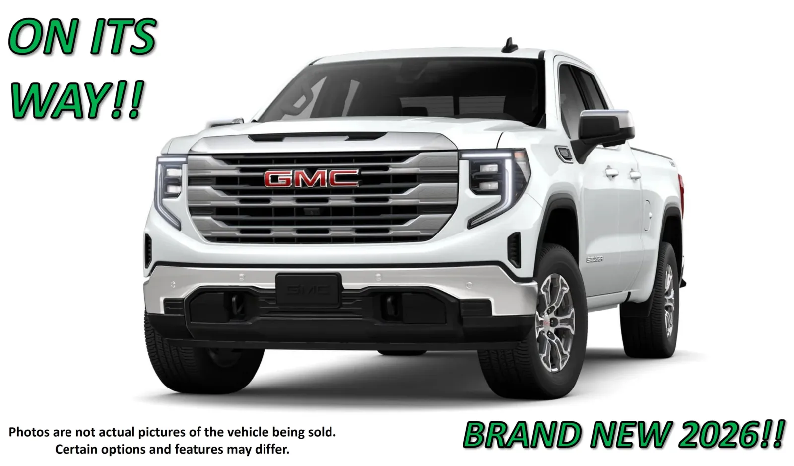 White 2026 GMC Sierra 1500 SLE for sale in Clinton, MO