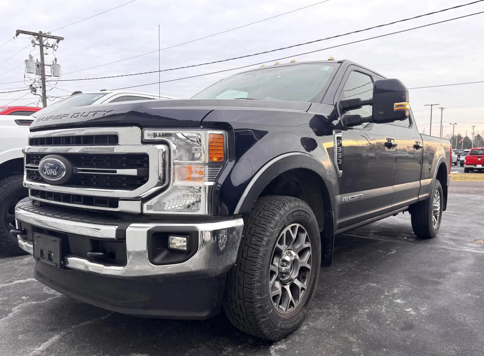 Blue 2021 Ford Super Duty F-350 SRW Limited for sale in Clinton, MO
