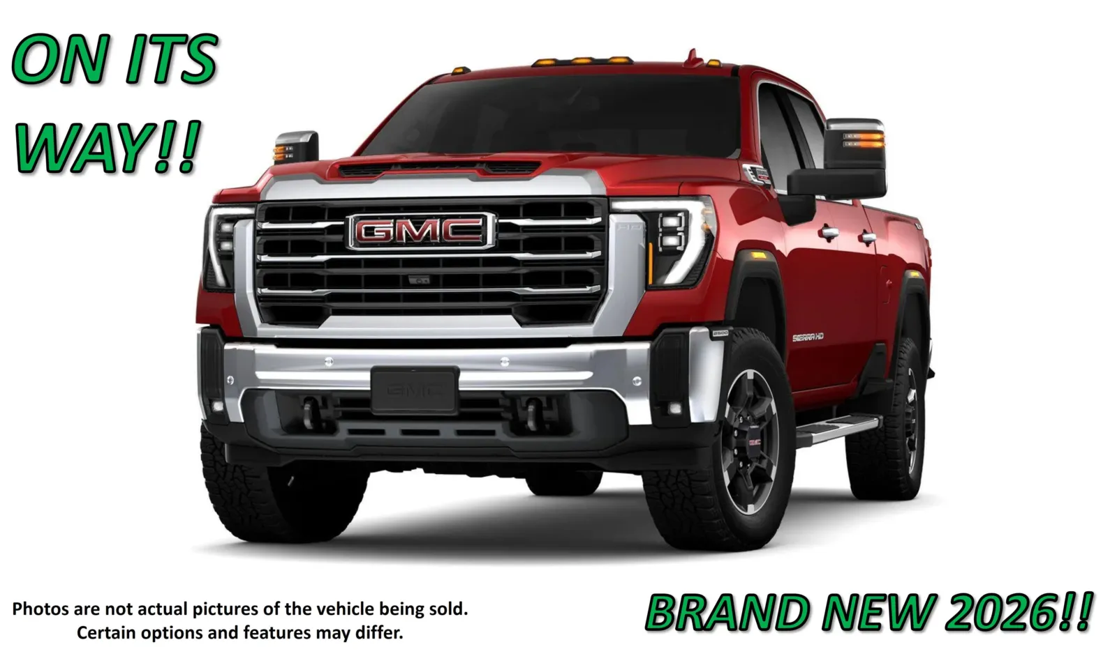 Red 2026 GMC Sierra 2500HD SLT for sale in Clinton, MO