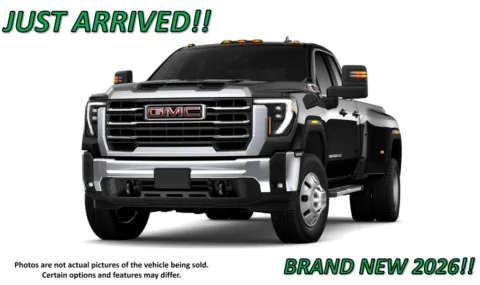 Black 2026 GMC Sierra 3500HD DRW SLE for sale in Clinton, MO