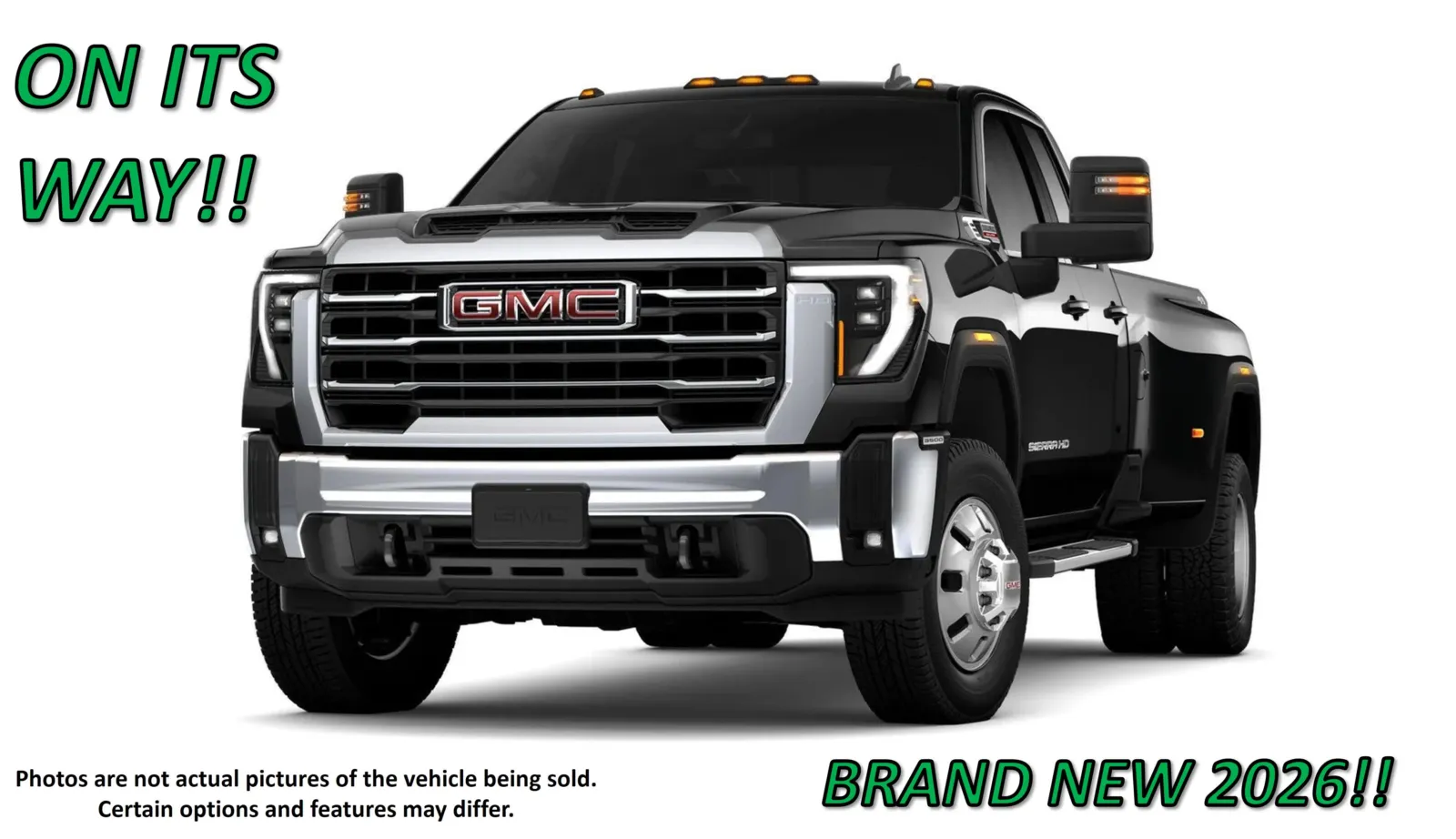 Black 2026 GMC Sierra 3500HD DRW SLE for sale in Clinton, MO