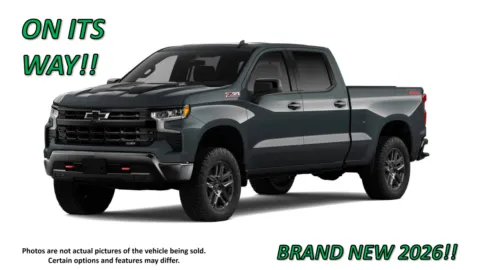 Gray 2026 Chevrolet Silverado 1500 LT Trail Boss for sale in Clinton, MO