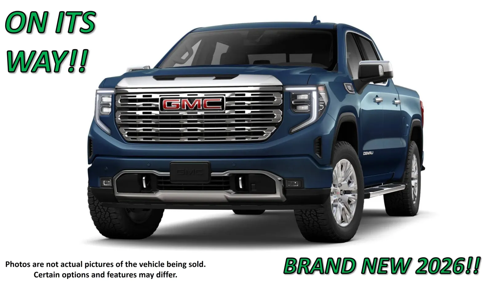 Blue 2026 GMC Sierra 1500 Denali for sale in Clinton, MO