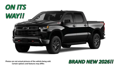 Black 2026 Chevrolet Silverado 1500 LT Trail Boss for sale in Clinton, MO