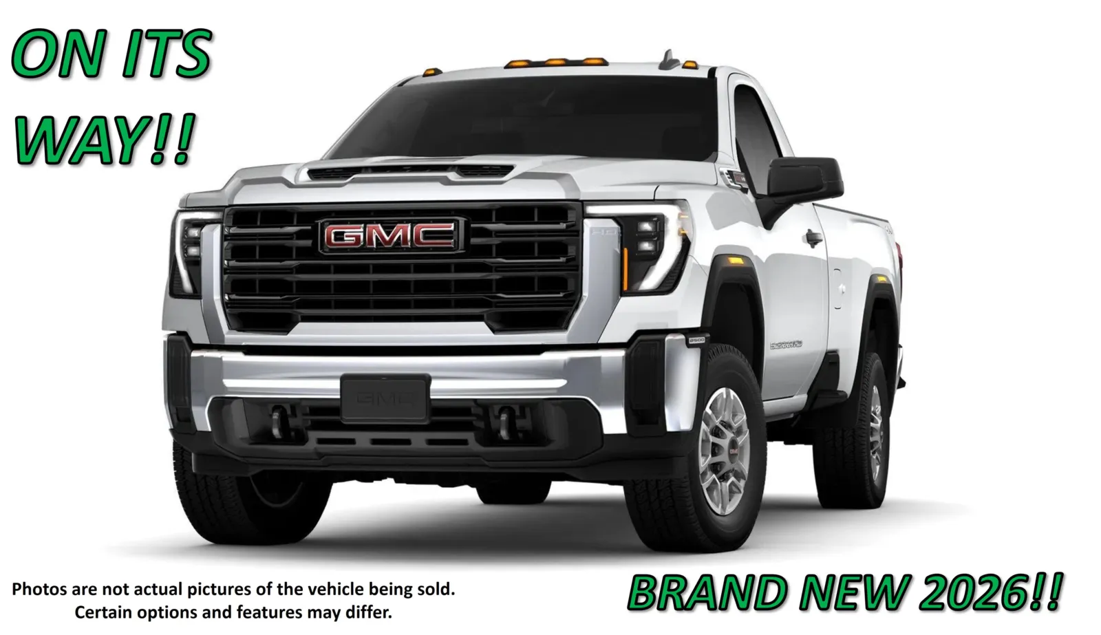White 2026 GMC Sierra 2500HD Pro for sale in Clinton, MO