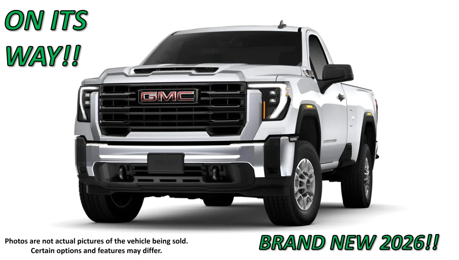 White 2026 GMC Sierra 2500HD Pro for sale in Clinton, MO