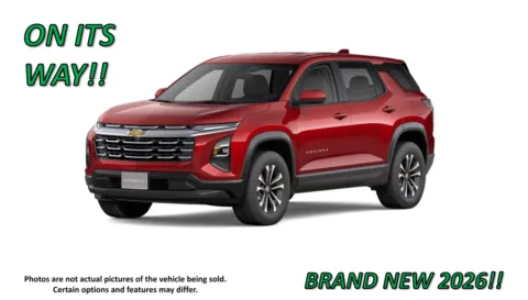 Red 2026 Chevrolet Equinox AWD LT for sale in Clinton, MO