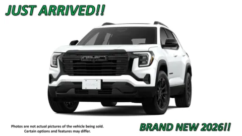 White 2026 GMC Terrain FWD Elevation for sale in Clinton, MO