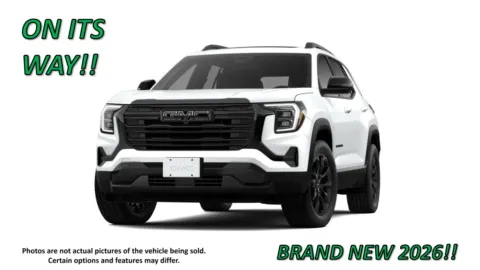 White 2026 GMC Terrain FWD Elevation for sale in Clinton, MO