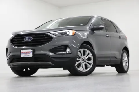 Gray 2024 Ford Edge Titanium for sale in Clinton, MO