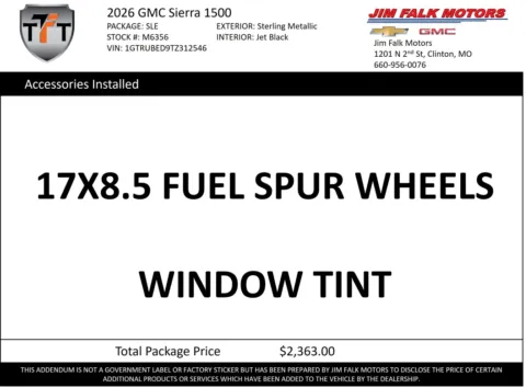 Photos of 2026 GMC Sierra 1500 Pro for sale in Clinton, MO at Jim Falk Motors
