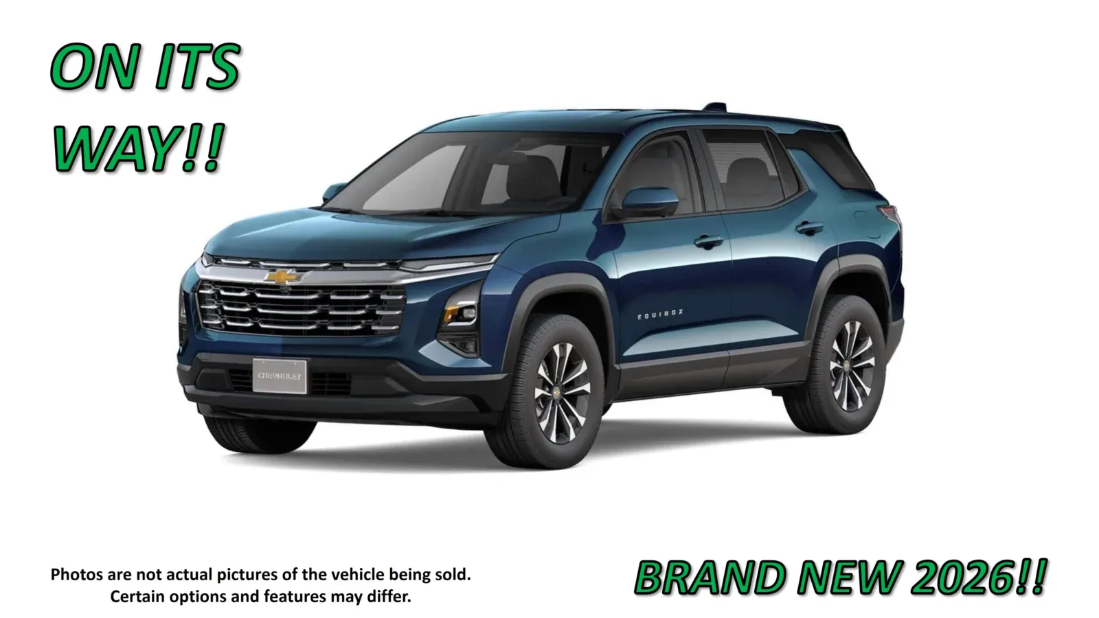 Blue 2026 Chevrolet Equinox AWD LT for sale in Clinton, MO