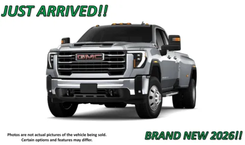 Gray 2026 GMC Sierra 3500HD DRW SLE for sale in Clinton, MO