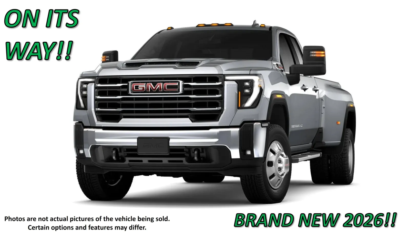 Gray 2026 GMC Sierra 3500HD DRW SLE for sale in Clinton, MO