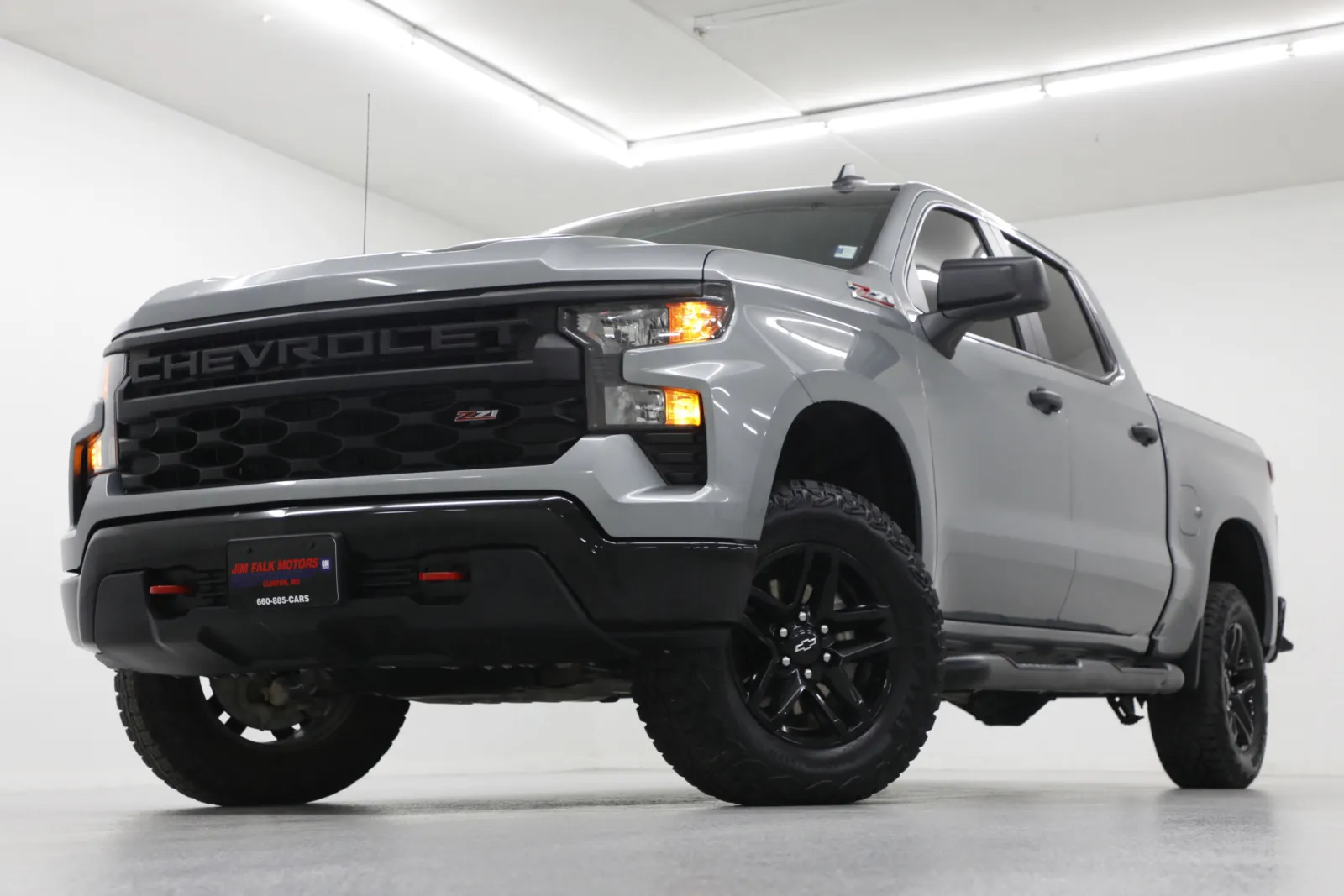 Gray 2025 Chevrolet Silverado 1500 Custom Trail Boss for sale in Clinton, MO