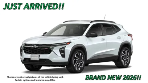 White 2026 Chevrolet Trax 2RS for sale in Clinton, MO