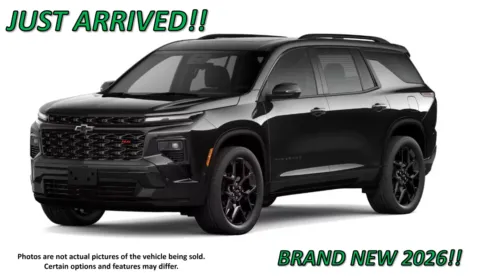 Black 2026 Chevrolet Traverse AWD RS for sale in Clinton, MO