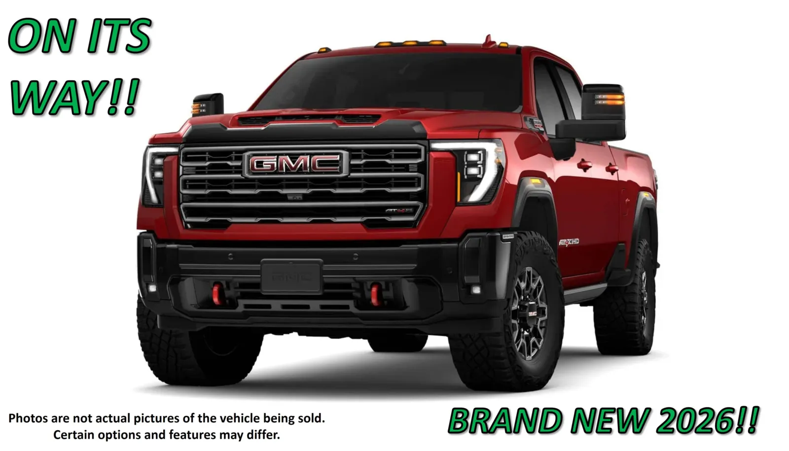 Red 2026 GMC Sierra 2500HD AT4X for sale in Clinton, MO