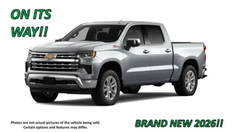 Gray 2026 Chevrolet Silverado 1500 LTZ for sale in Clinton, MO