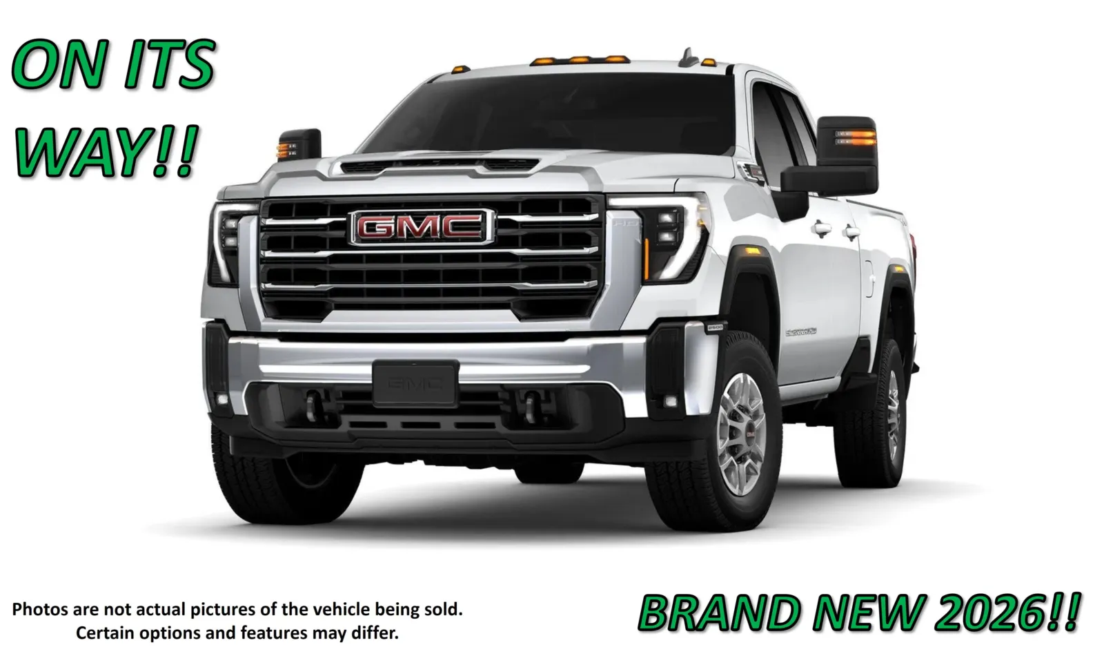 White 2026 GMC Sierra 2500HD SLE for sale in Clinton, MO