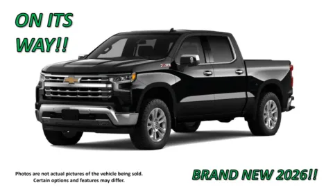 Black 2026 Chevrolet Silverado 1500 LTZ for sale in Clinton, MO