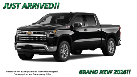 Black 2026 Chevrolet Silverado 1500 LTZ for sale in Clinton, MO