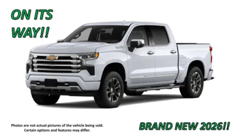 White 2026 Chevrolet Silverado 1500 High Country for sale in Clinton, MO