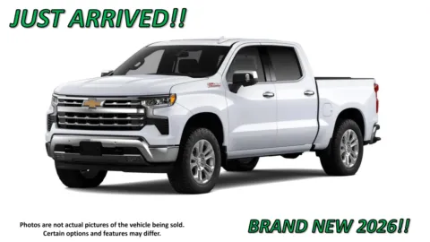 White 2026 Chevrolet Silverado 1500 LTZ for sale in Clinton, MO