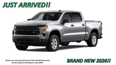 Gray 2026 Chevrolet Silverado 1500 Work Truck for sale in Clinton, MO