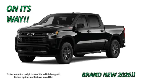 Black 2026 Chevrolet Silverado 1500 RST for sale in Clinton, MO