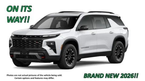 White 2026 Chevrolet Traverse Z71 AWD for sale in Clinton, MO