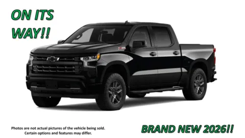 Black 2026 Chevrolet Silverado 1500 RST for sale in Clinton, MO